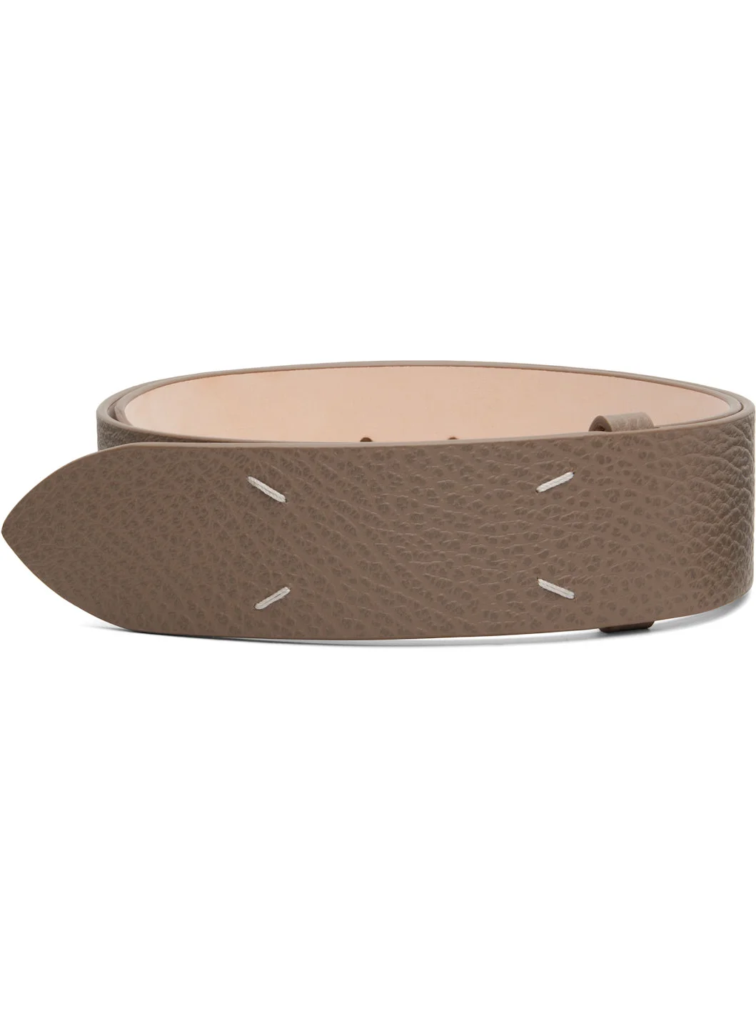 Taupe Calfskin 45 Belt - 1