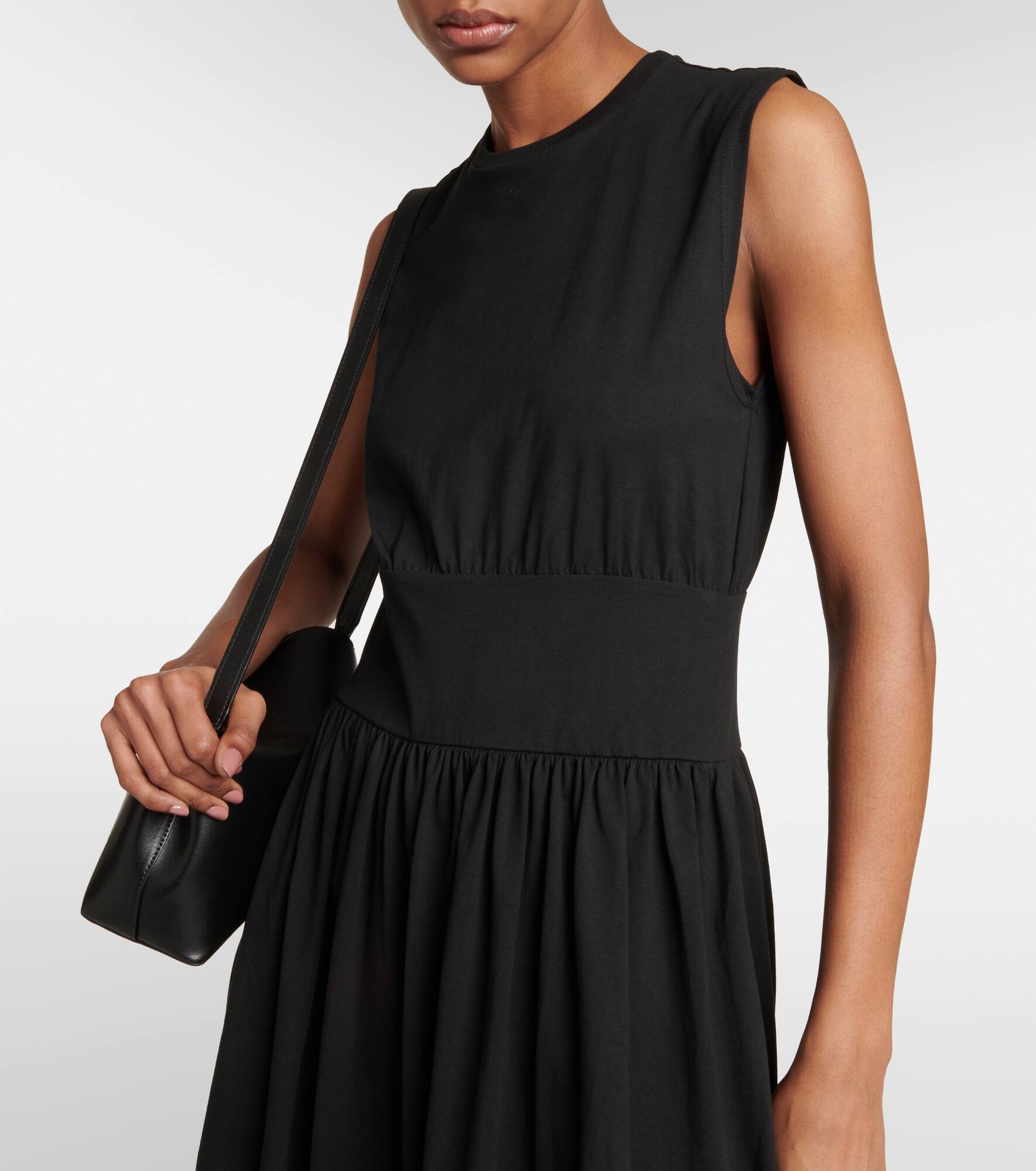 Cotton midi dress - 4