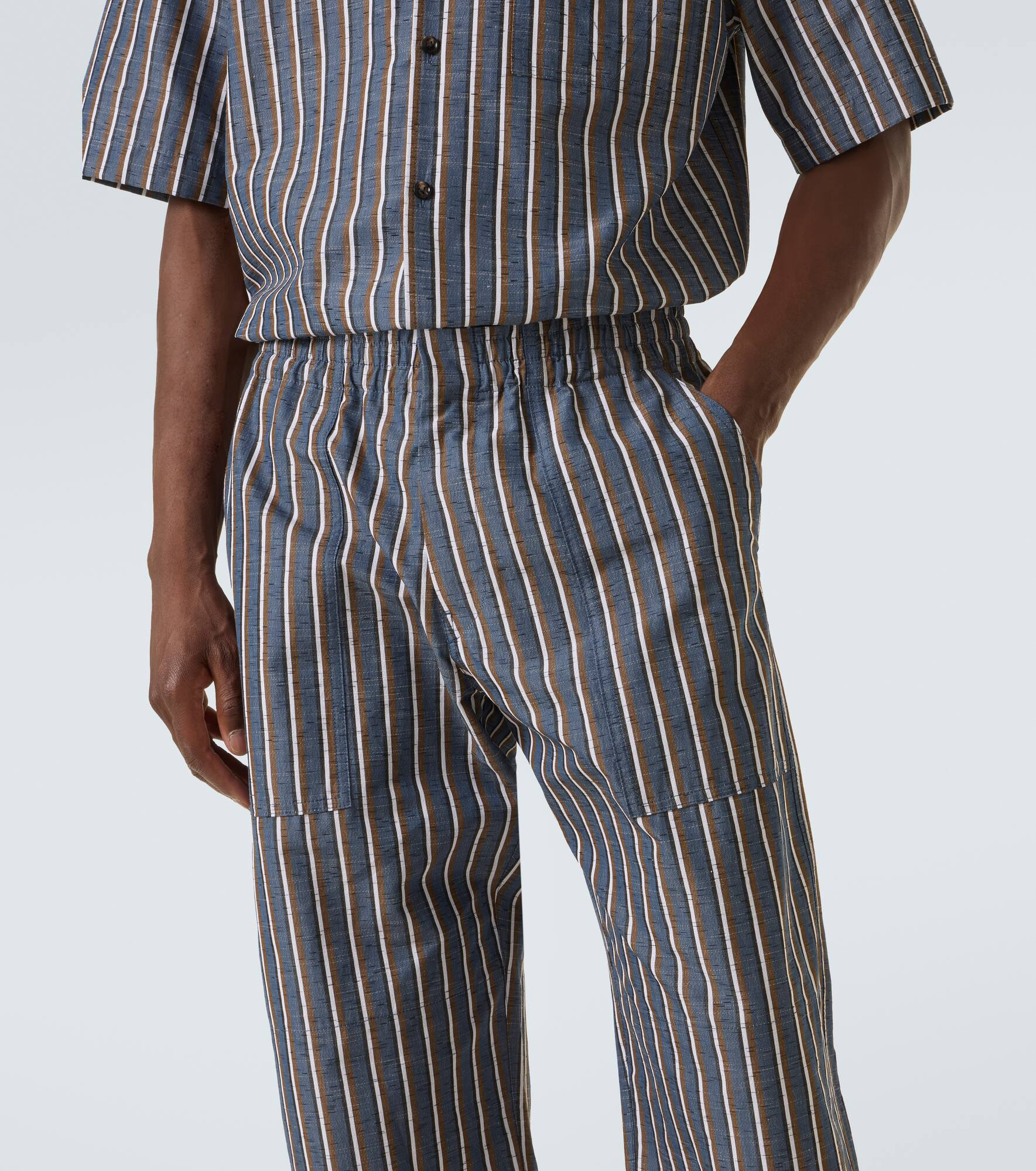 Striped bowling shirt - 5