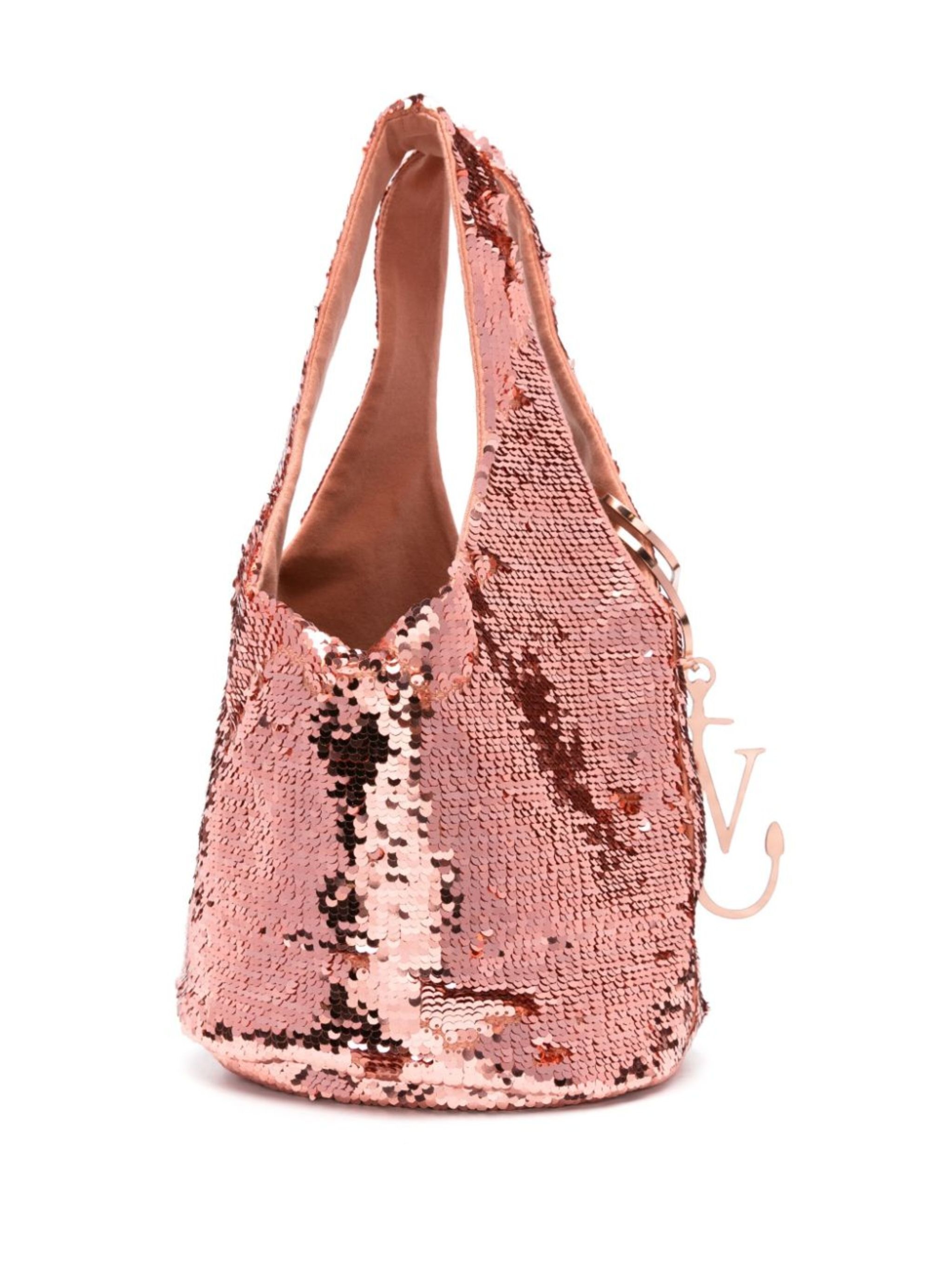 mini sequinned tote bag - 3