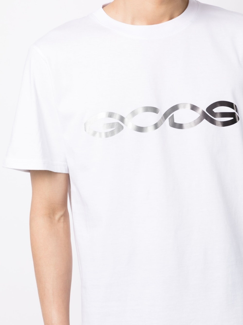 logo-print cotton T-shirt - 5