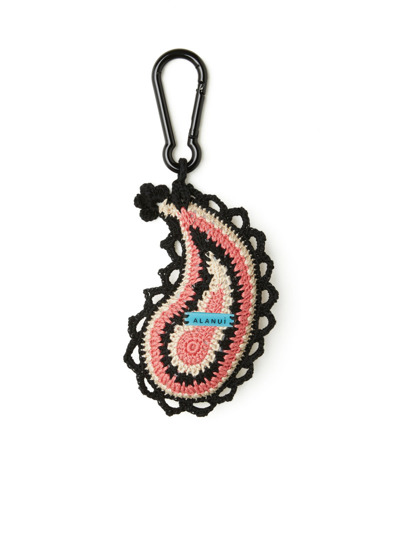 Handmade Paisley Crochet Key Holder 3