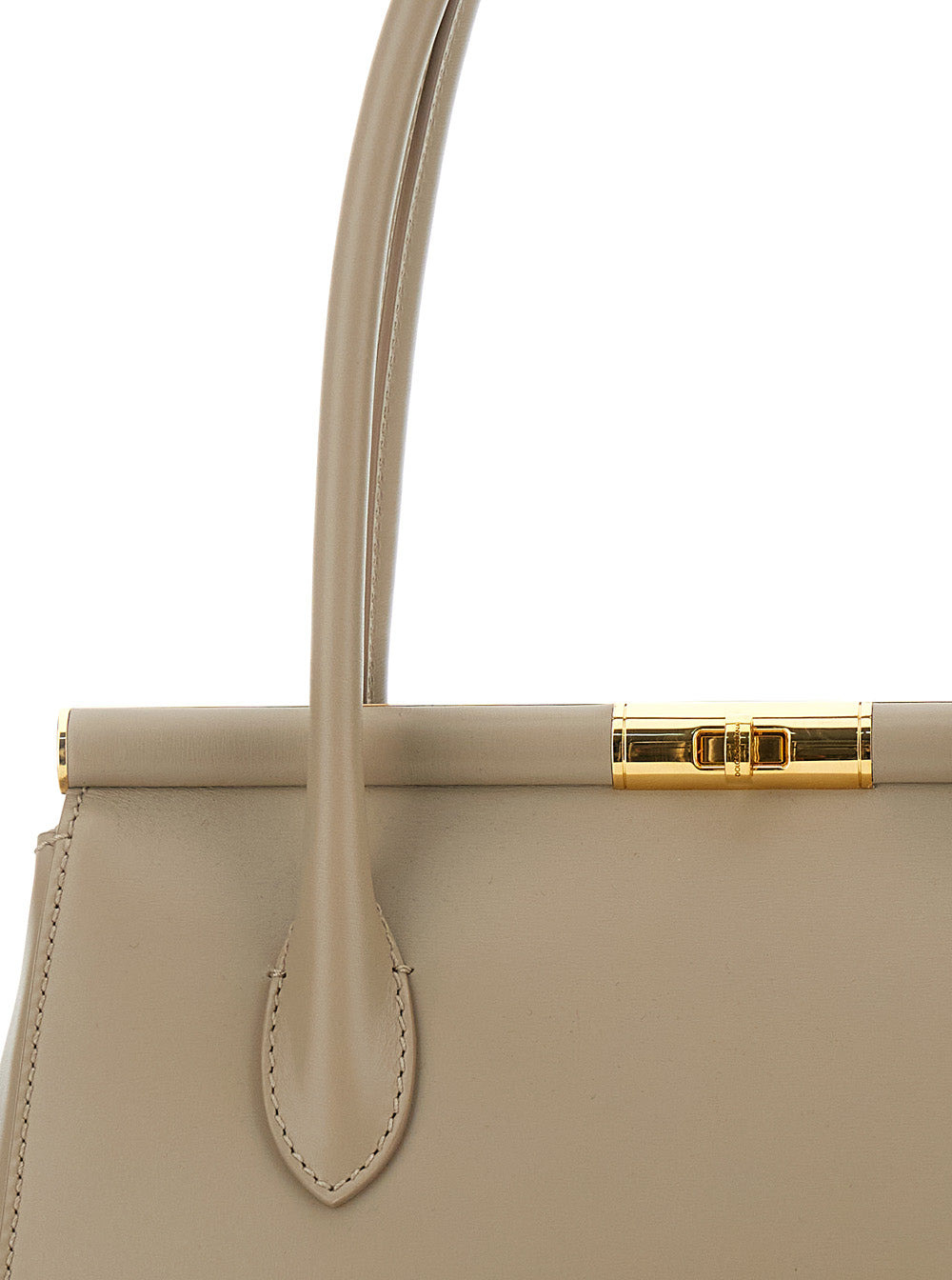 Dolce & Gabbana Women 'Marlene Medium' Beige Handbag With Padlock Detail In Leather Woman - 5