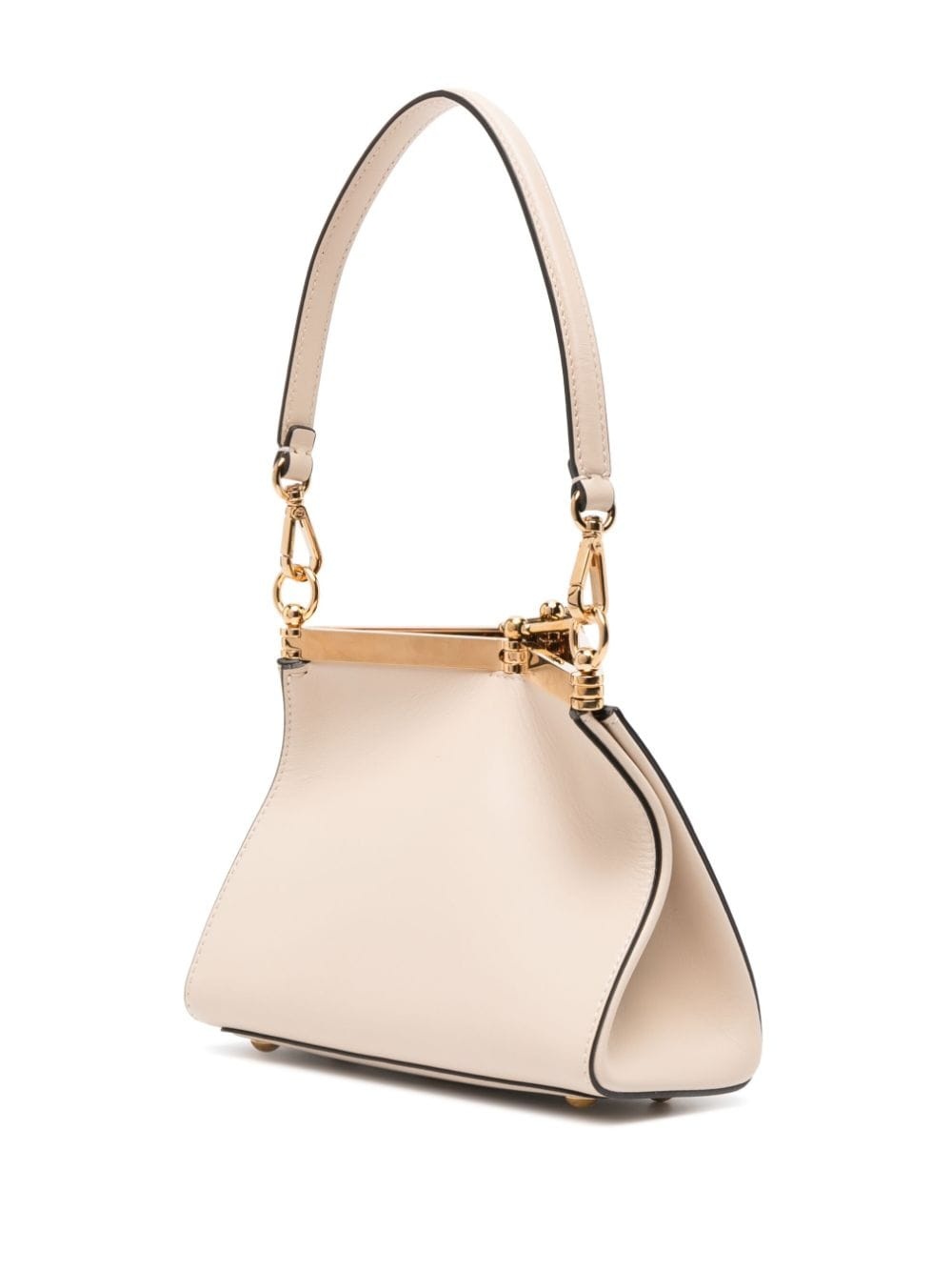 Vela leather shoulder bag - 4