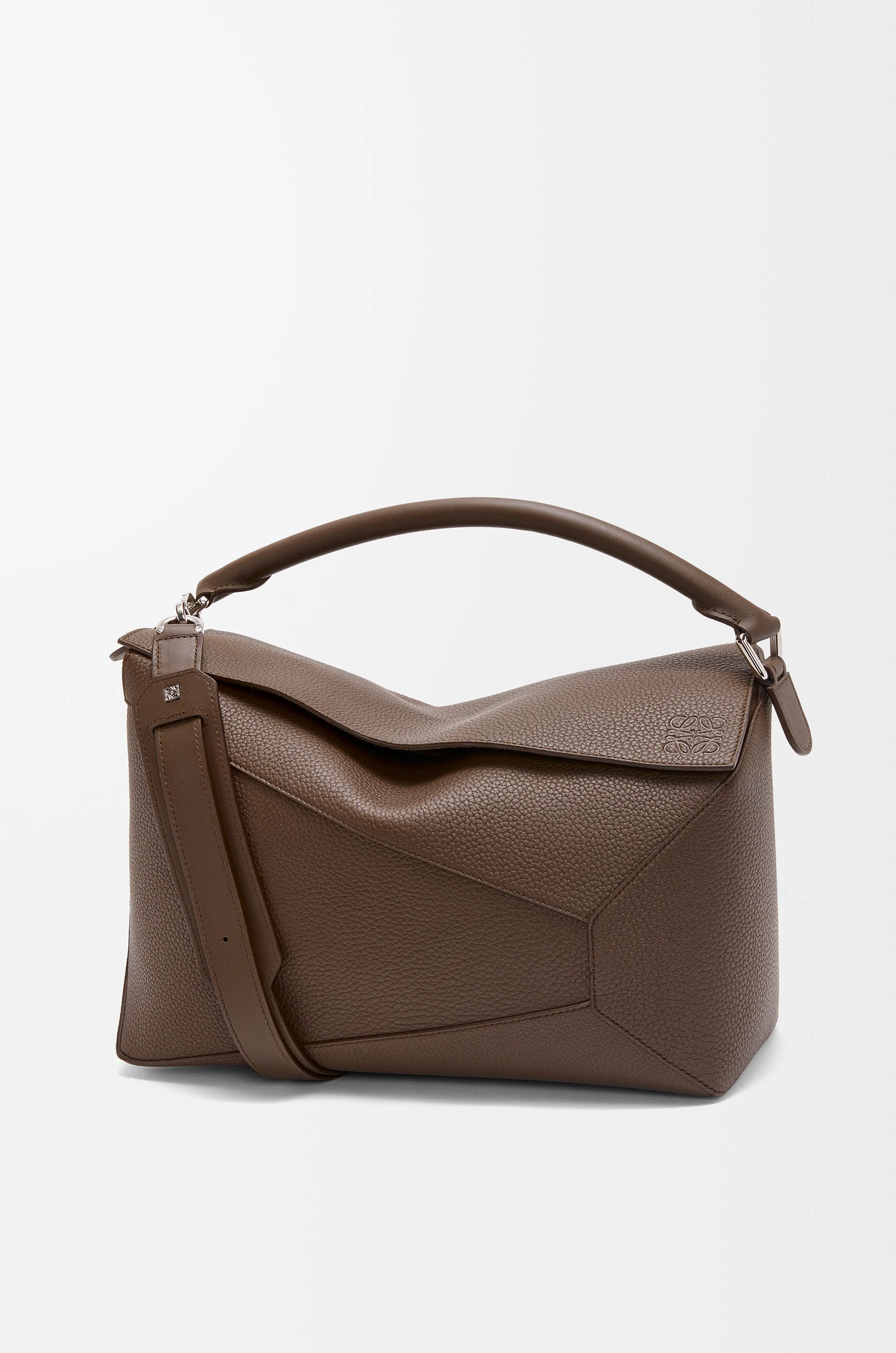 Large Puzzle bag in grained calfskin - 1