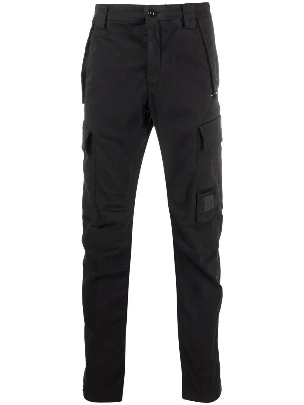 straight-leg cargo trousers - 1