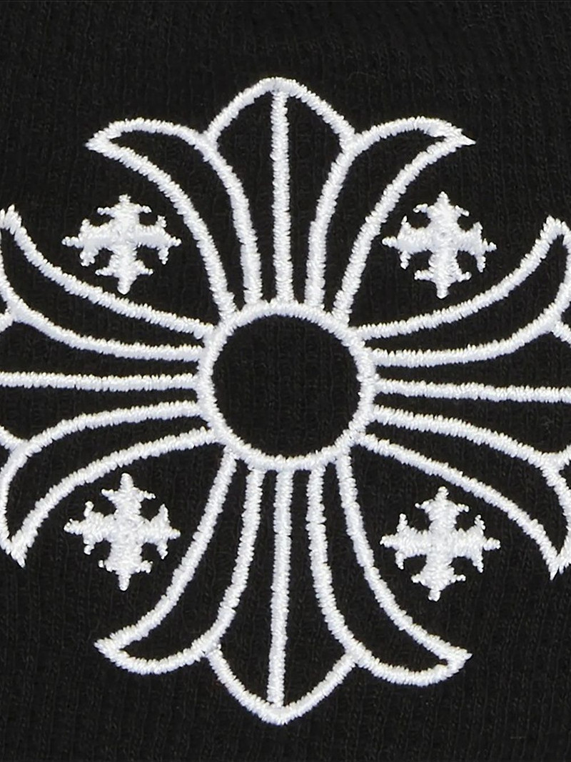 Chrome Hearts cross-motif beanie outlook