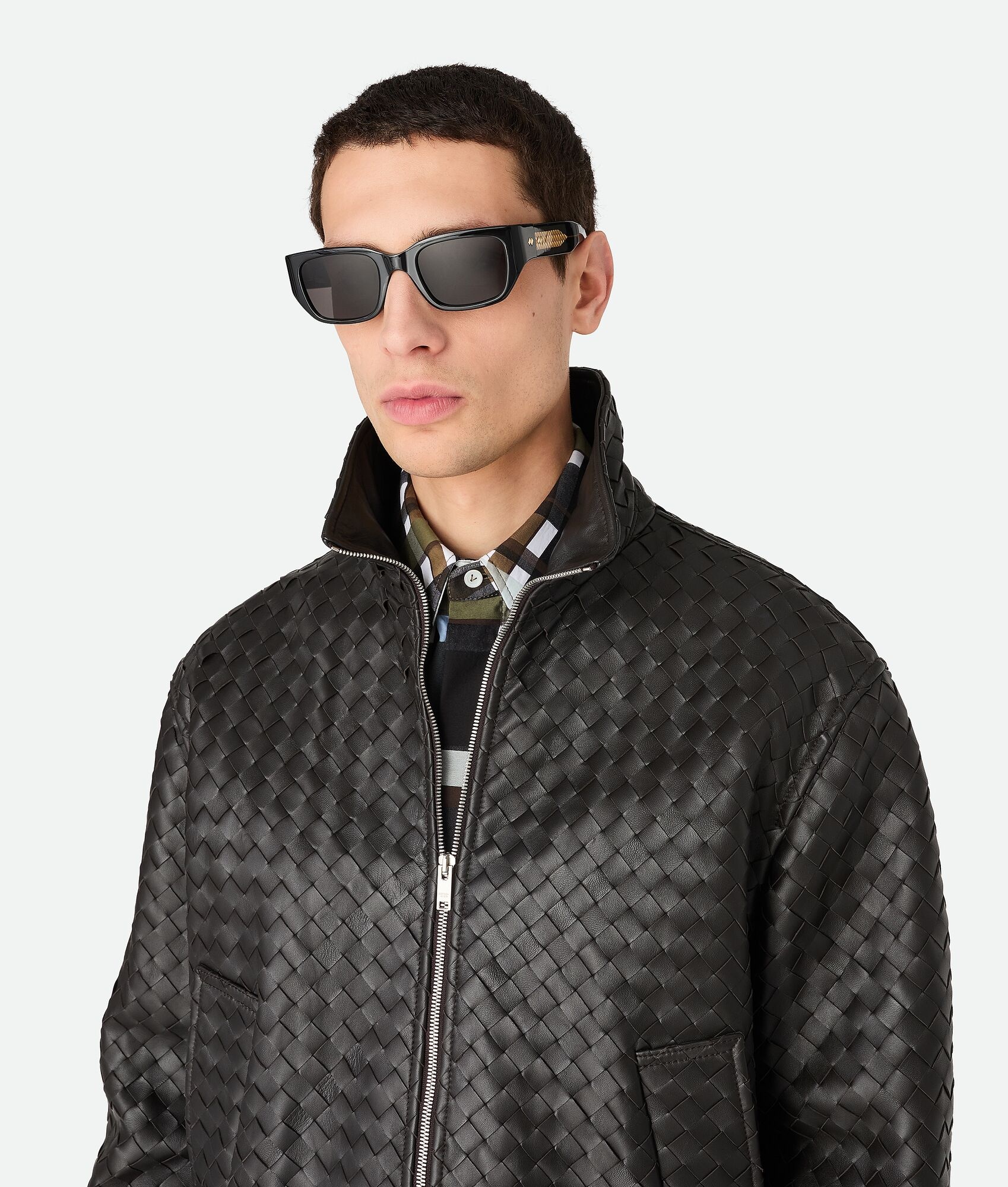 Intrecciato Square Sunglasses - 2
