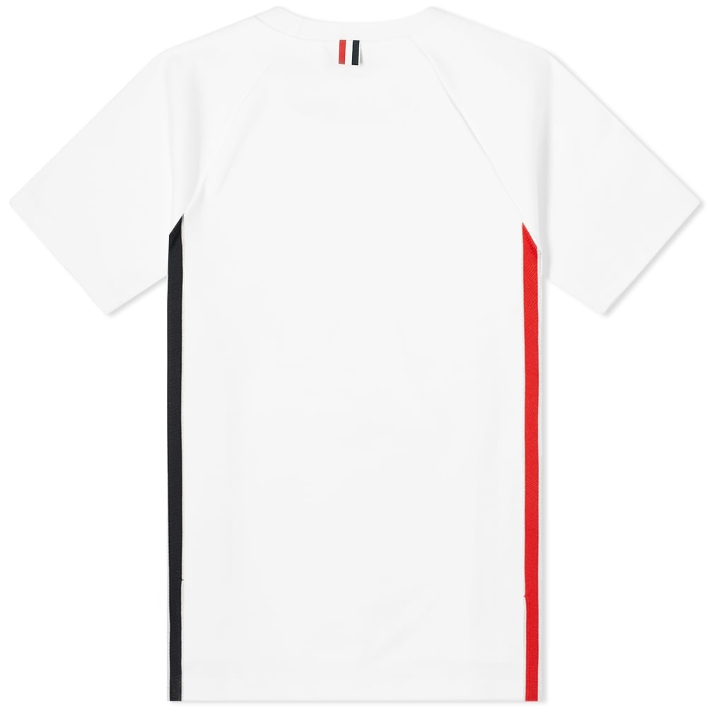 Thom Browne Interlock RWB Stripe Tee - 2