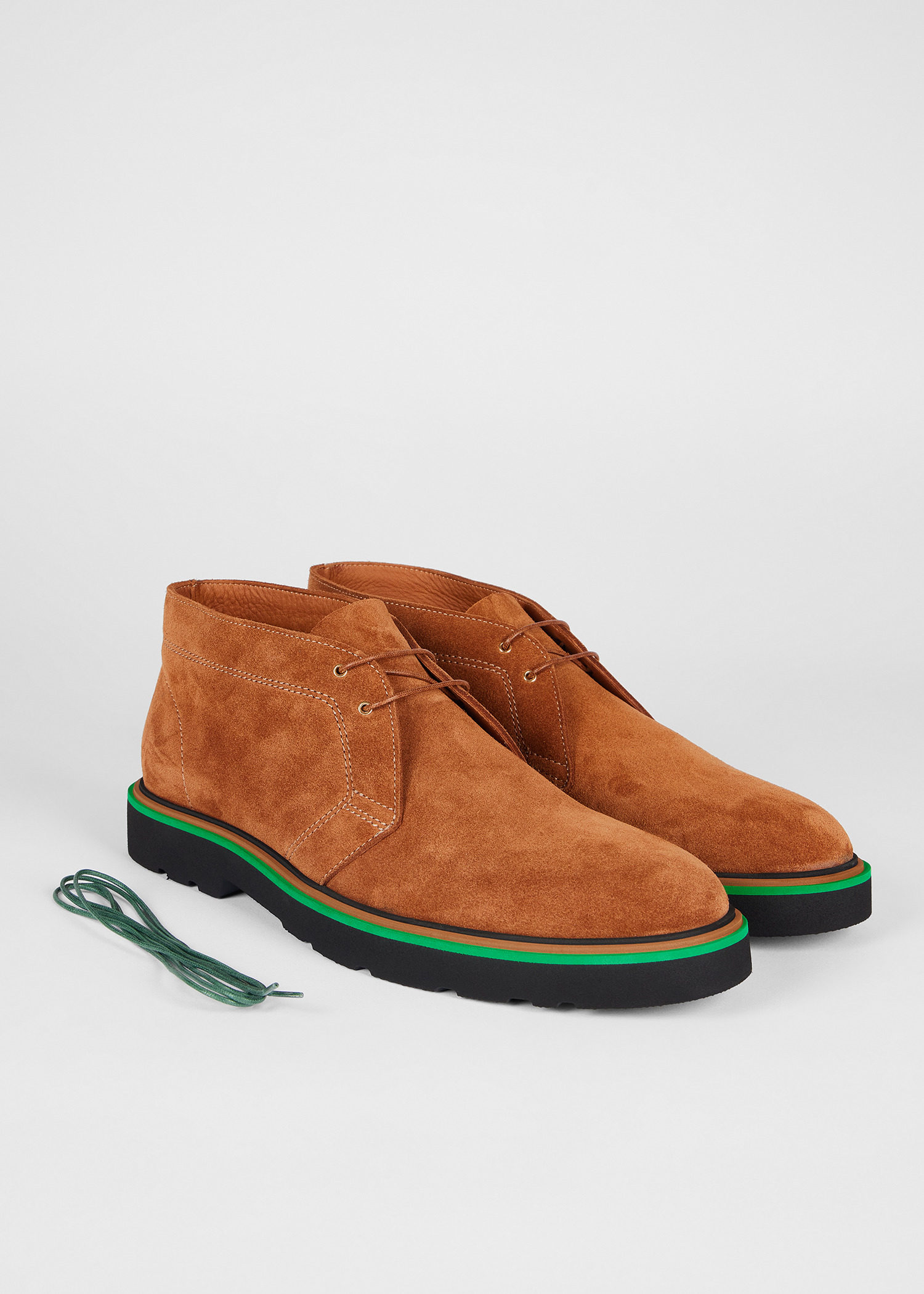 Tan Suede 'Karr' Boots - 4