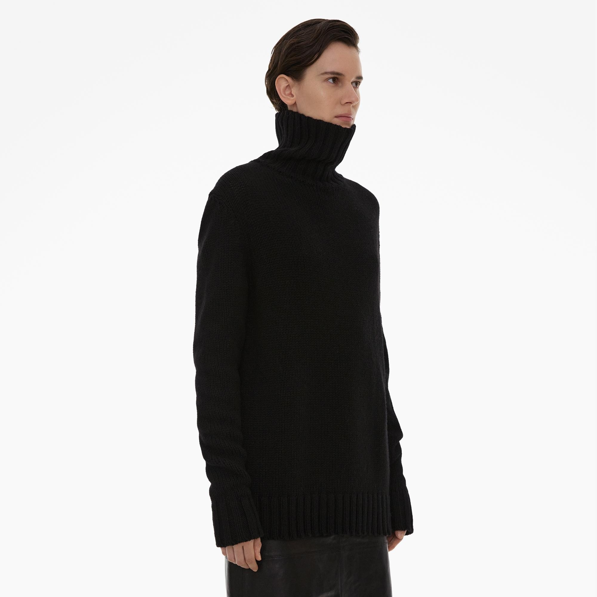 ARCHIVAL WOOL-BLEND TURTLENECK - 4