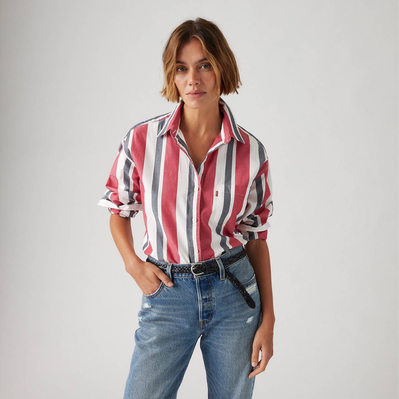 HARLIE BOYFRIEND SHIRT - 3