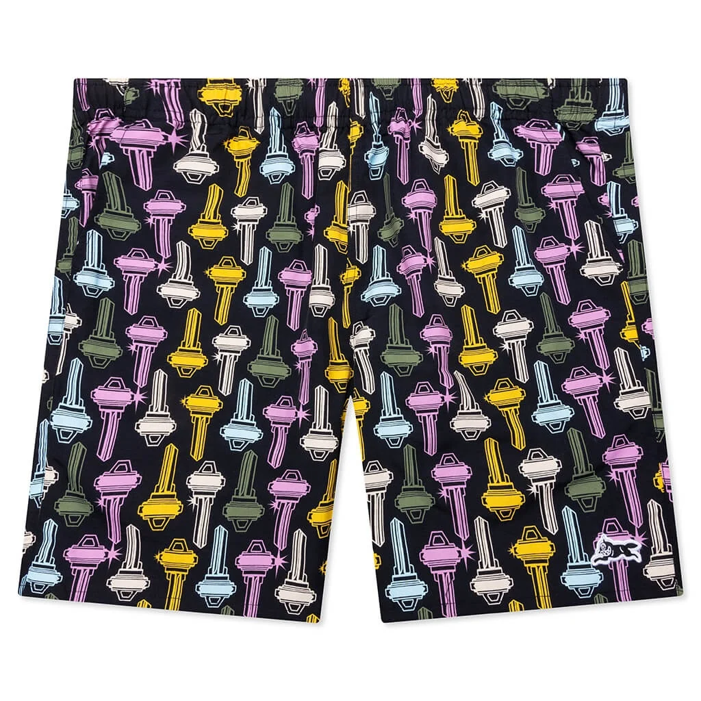 KEYS SHORTS - BLACK - 1