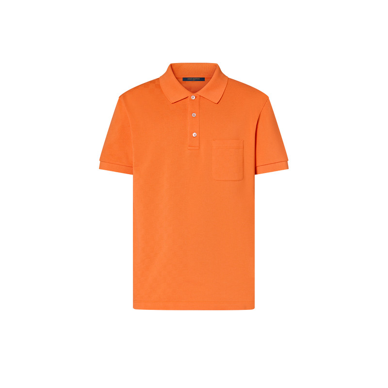 LVSE Half Damier Pocket Polo 1