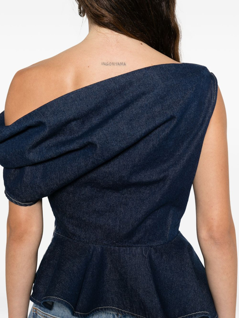 asymmetric ruffled top 5