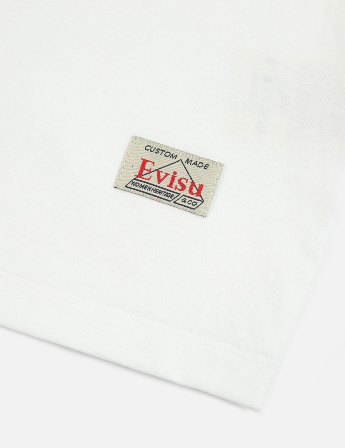LOGO AND BROCADE-PATTERN KAMON PRINT T-SHIRT - 8