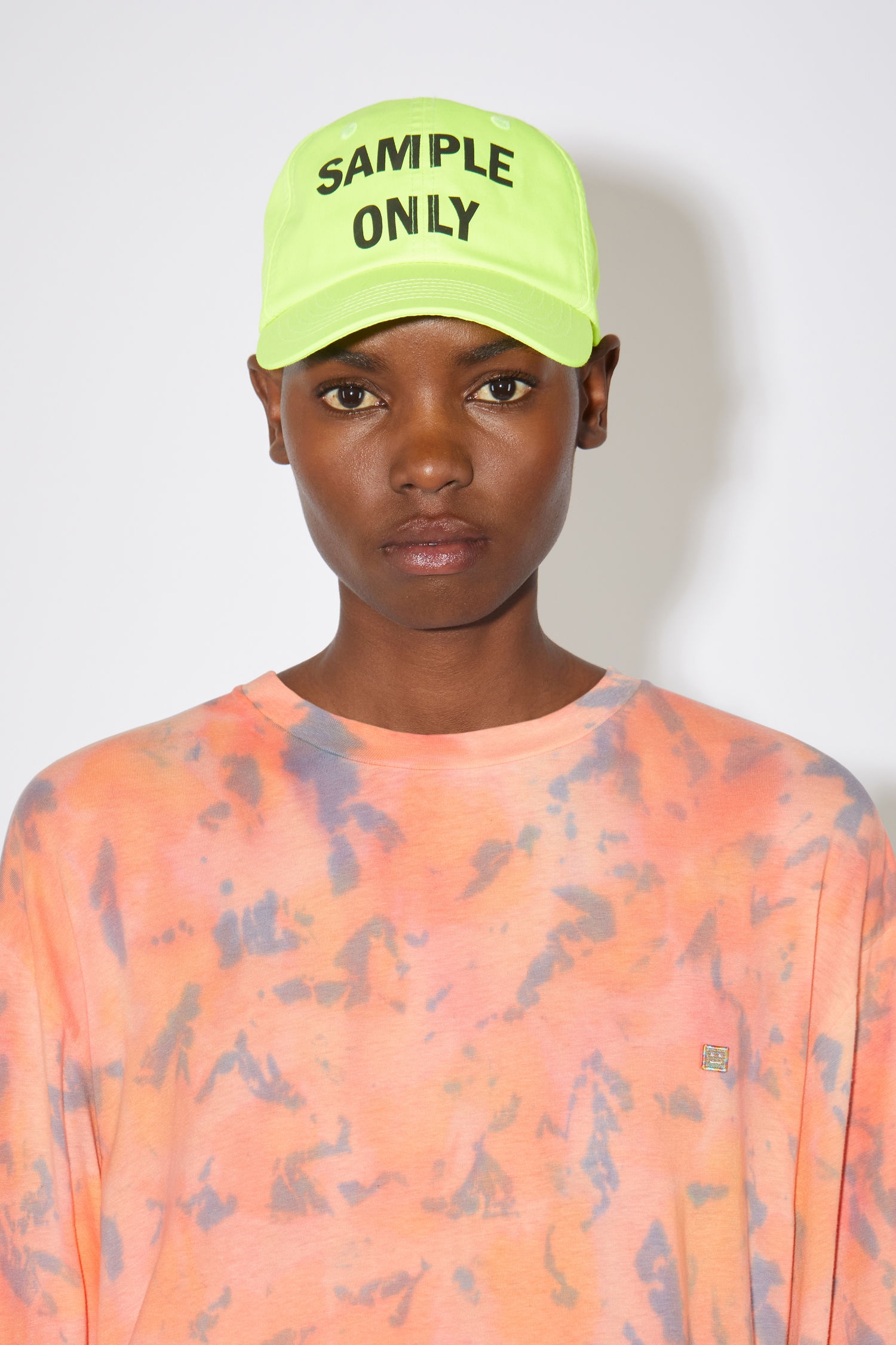 Jersey shirt dress - Peach orange - 4
