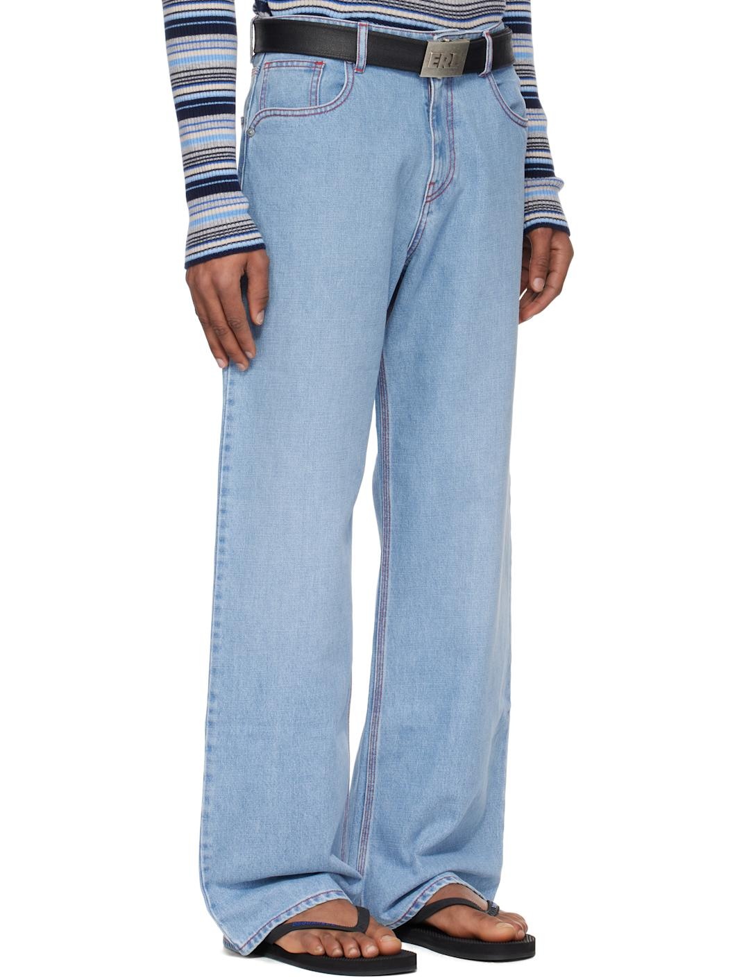 Blue Straight Venice Jeans - 2