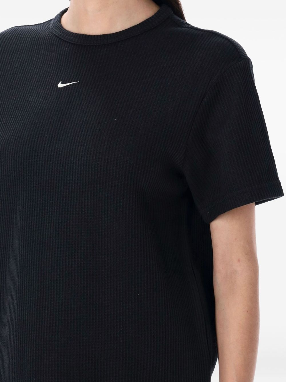 ribbed short-sleeve top - 3