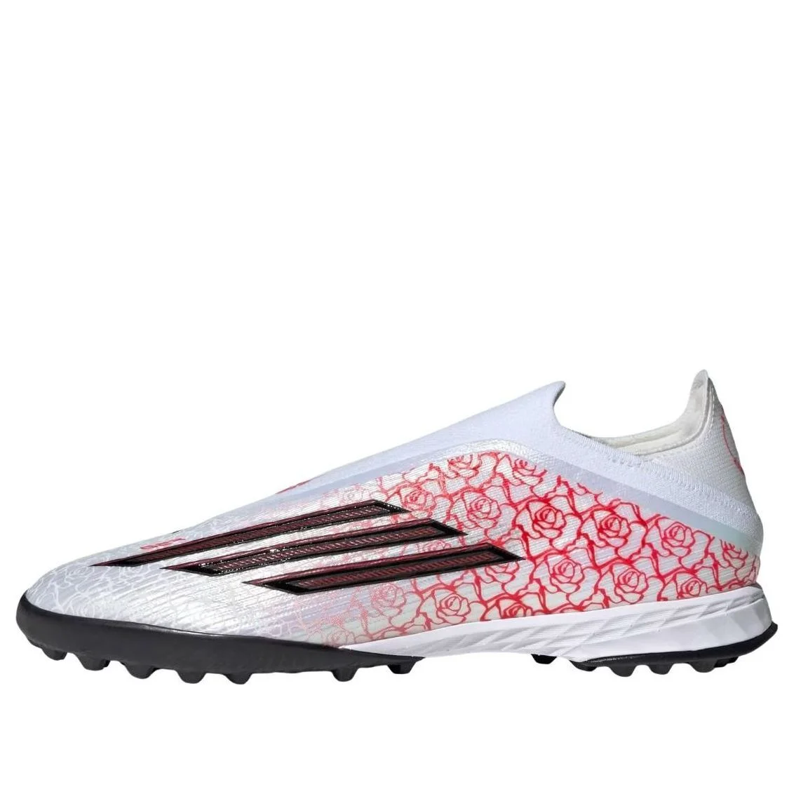 adidas F50 Pro Laceless Turf 'White Black Lucid Red' KK4239 - 1