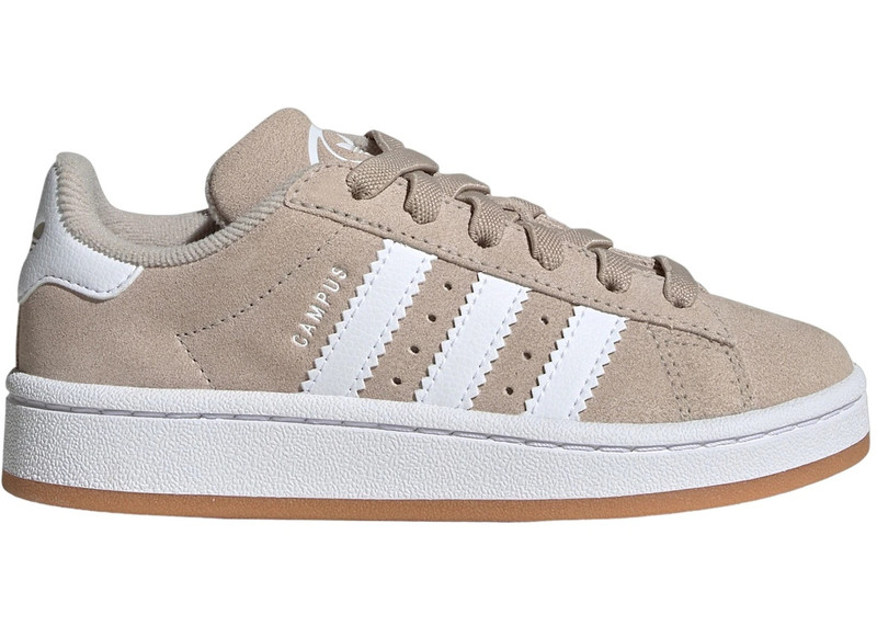 adidas Campus 00s Camp Wonder Beige Cloud White Gum (PS) - 1