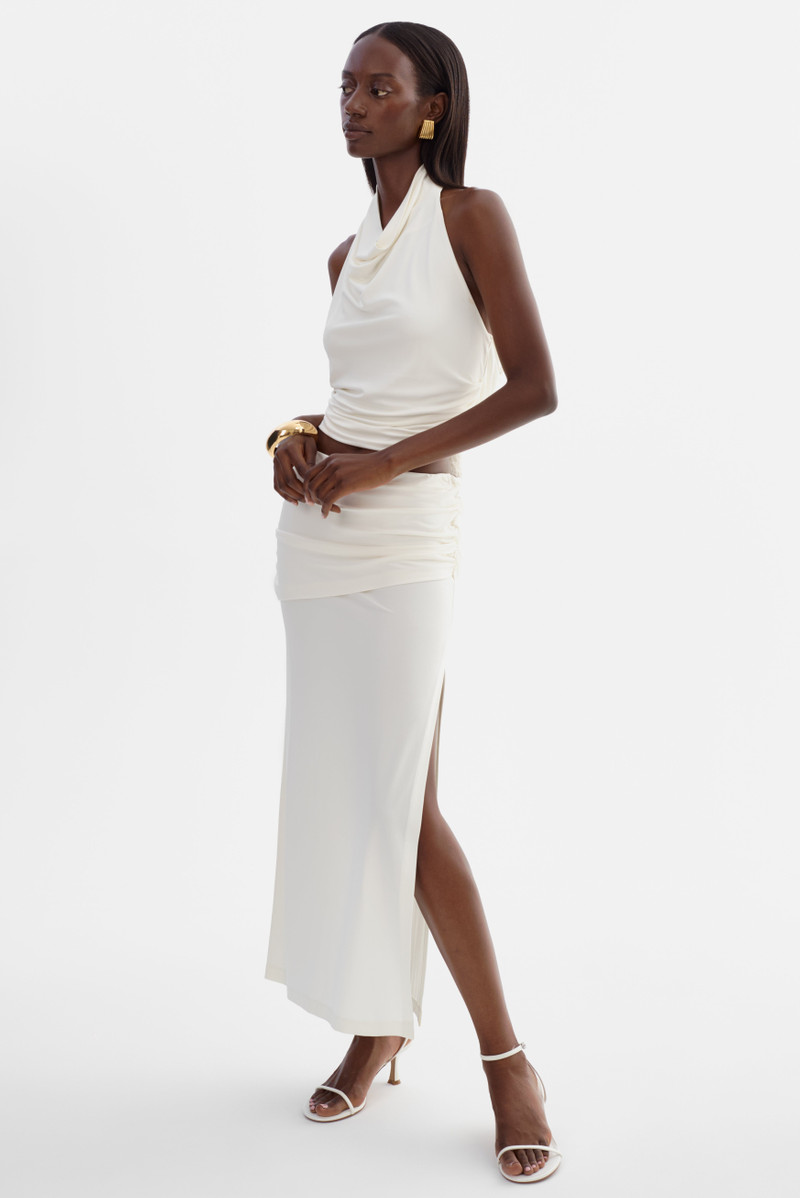 LILOU | Midi Knit Skirt 3