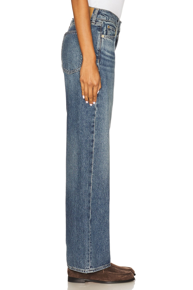 rag & bone Saige Low Rise Relaxed Straight Jeans outlook
