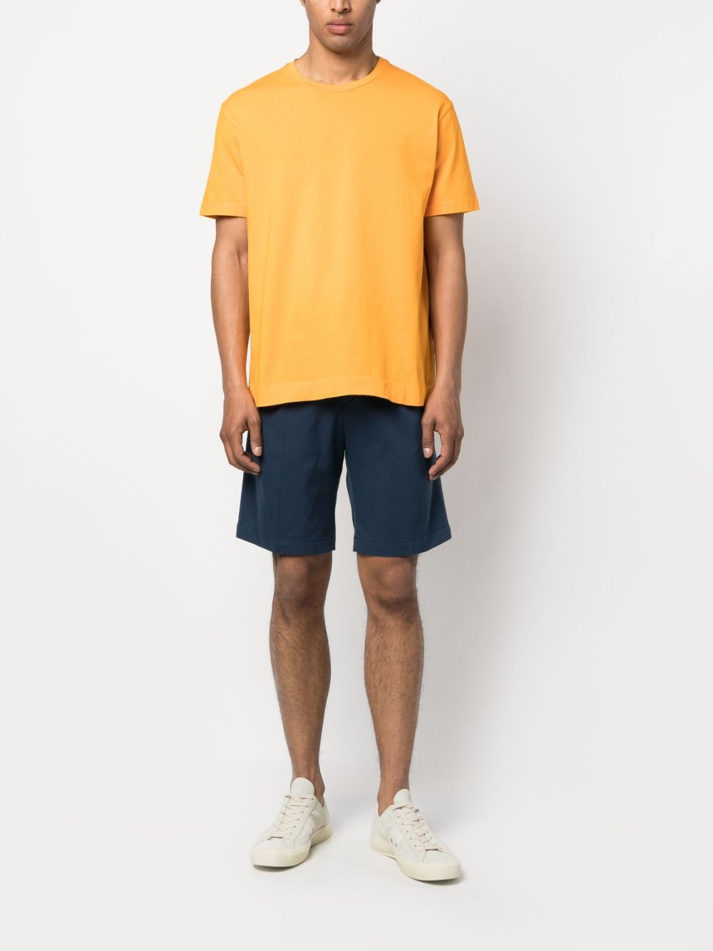 drawstring-waist chino shorts - 2