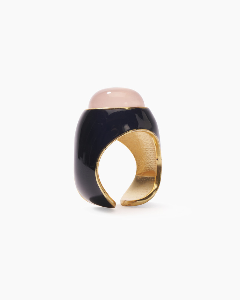 Carolina Herrera x Olympia Babylonia Cabochon Ring 3