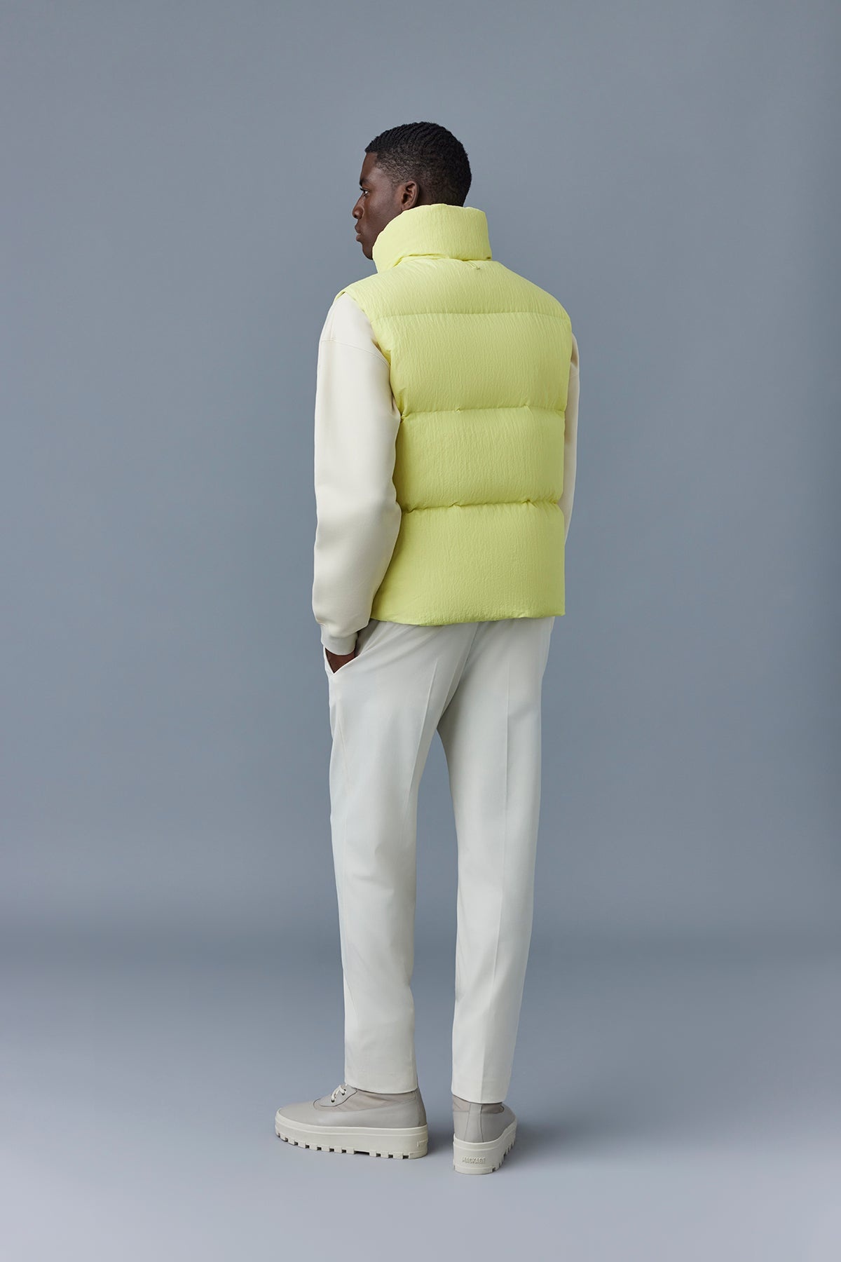 KANE-TR Tactile Ripstop Fabric vest with funnel collar - 2