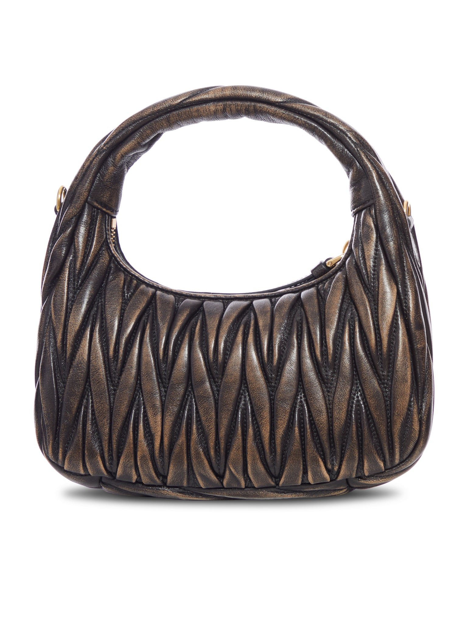 WANDER HOBO BAG IN MATELASSÉ NAPPA - 3