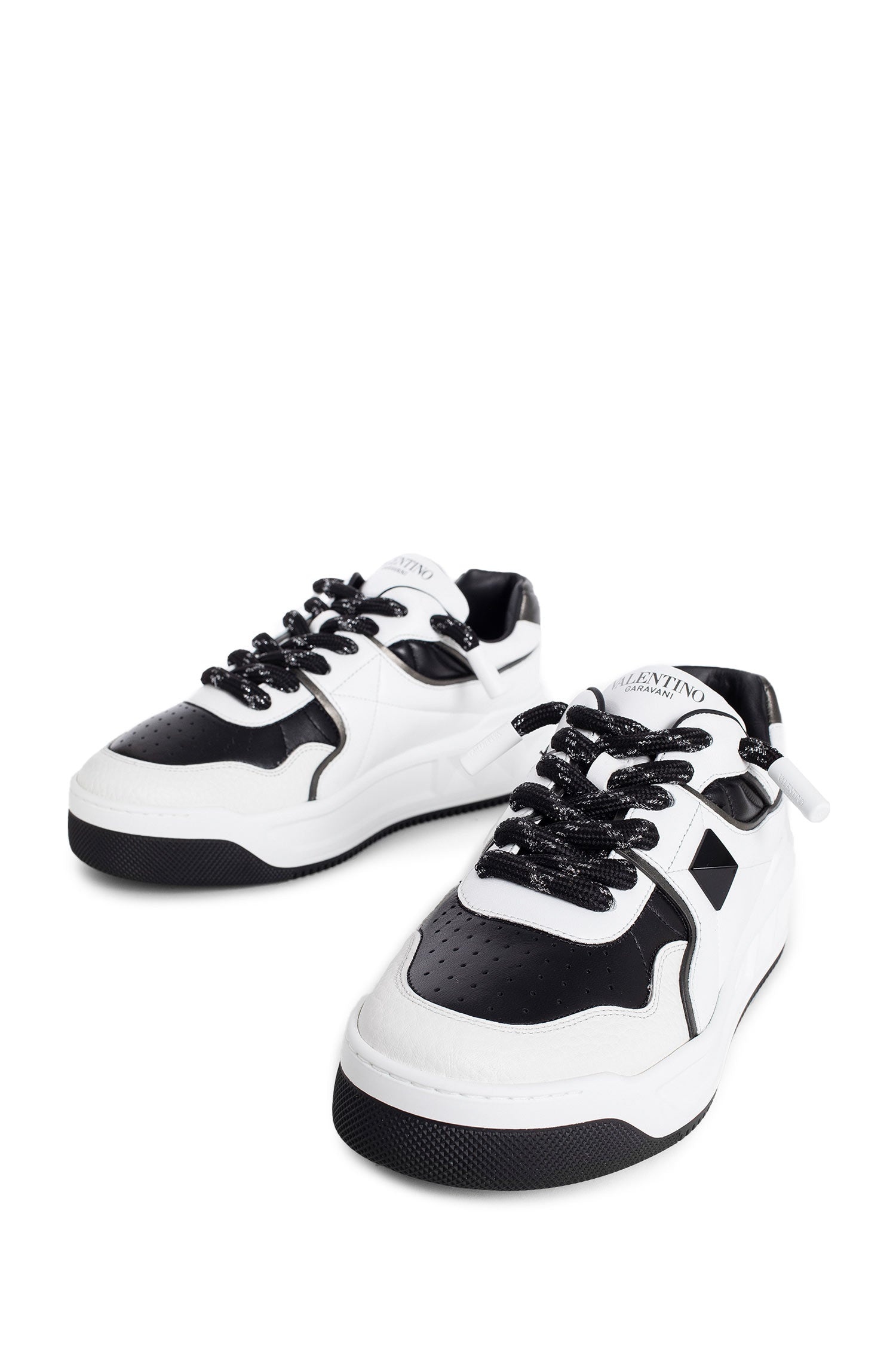 VALENTINO MAN BLACK&WHITE SNEAKERS - 6