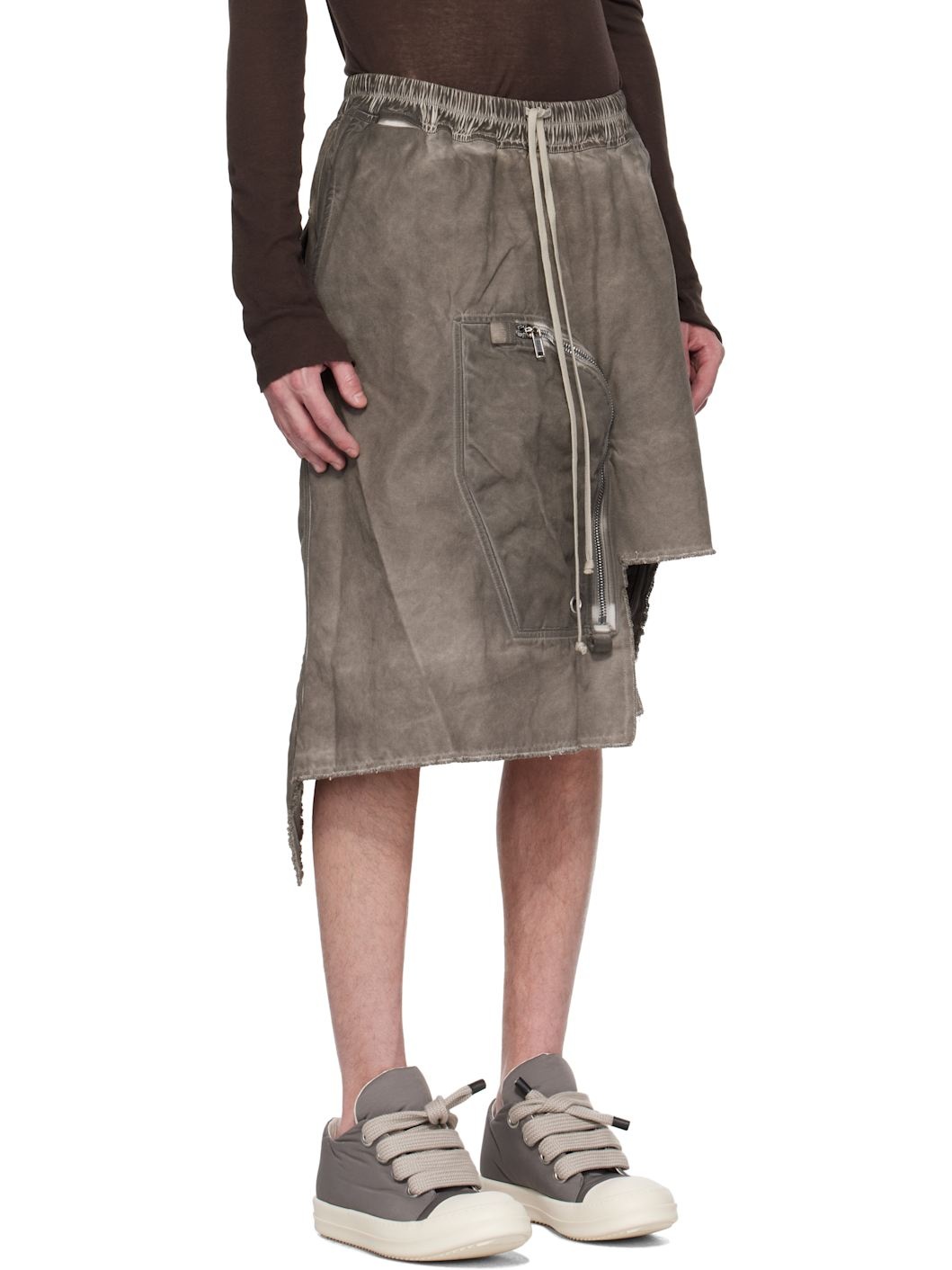 Gray Hollywood Dracca Skirt - 2