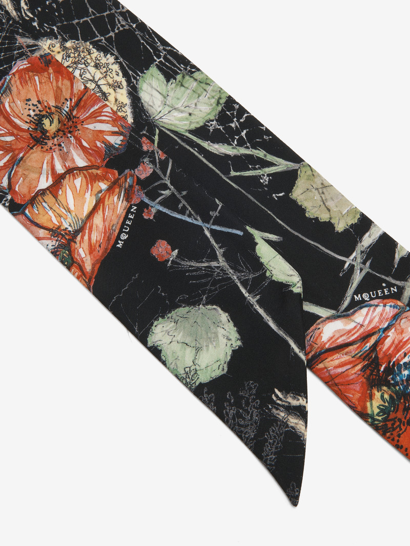 Spider Floral Scarf 3