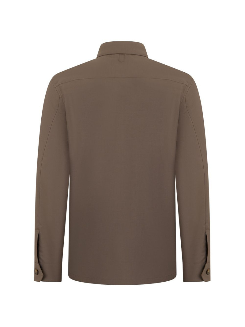 Canali chest-pocket shirt jacket outlook