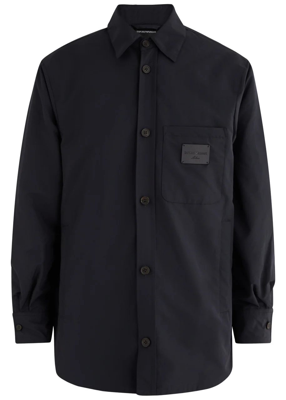 Emporio Armani Logo Shell Overshirt - 1