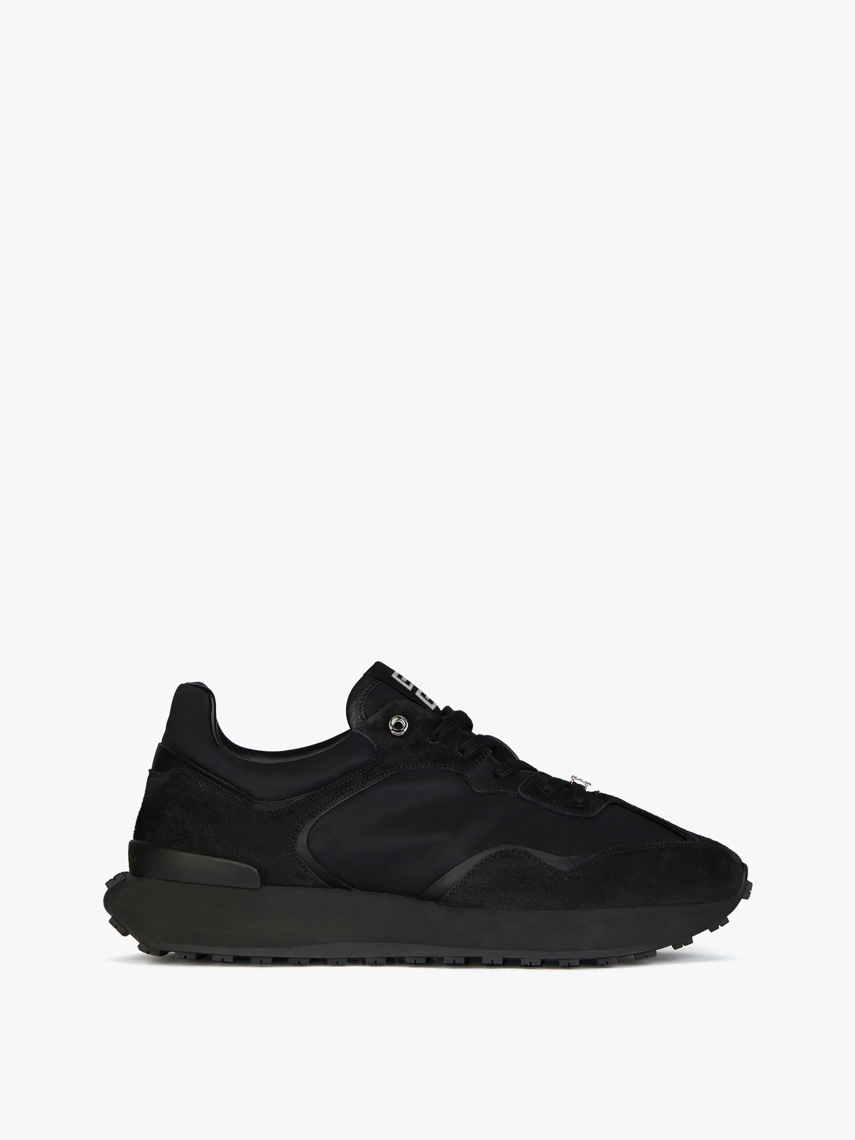 GIV RUNNER SNEAKERS IN SUEDE, LEATHER AND NYLON - 1