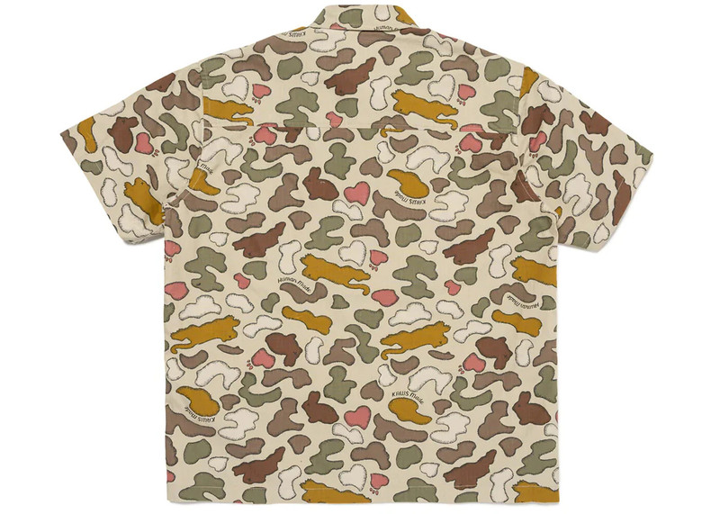 Human Made Human Made x KAWS Made Camo Shirt Brown outlook