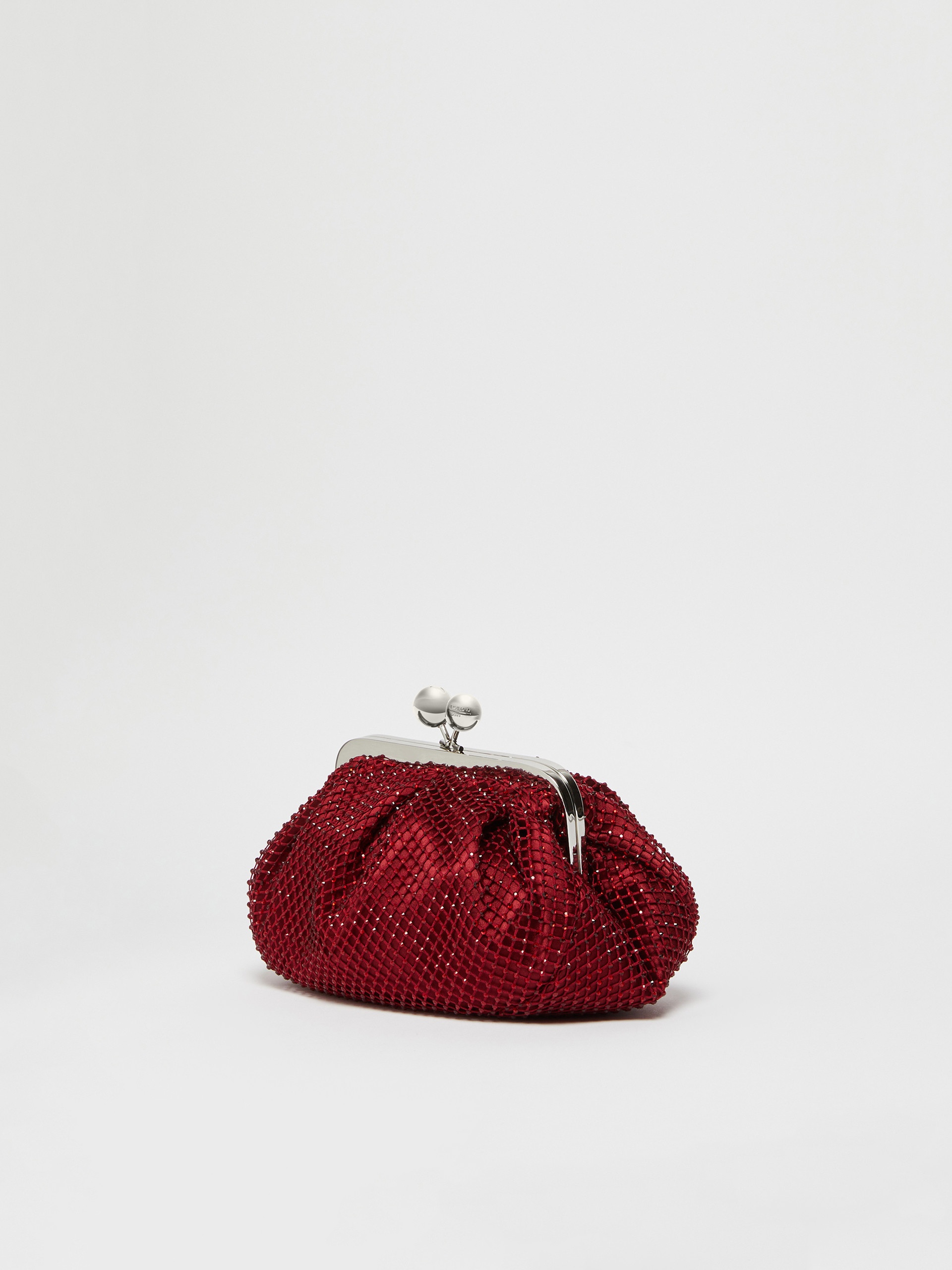 EDITA Small Pasticcino Bag in mesh and rhinestones - 2
