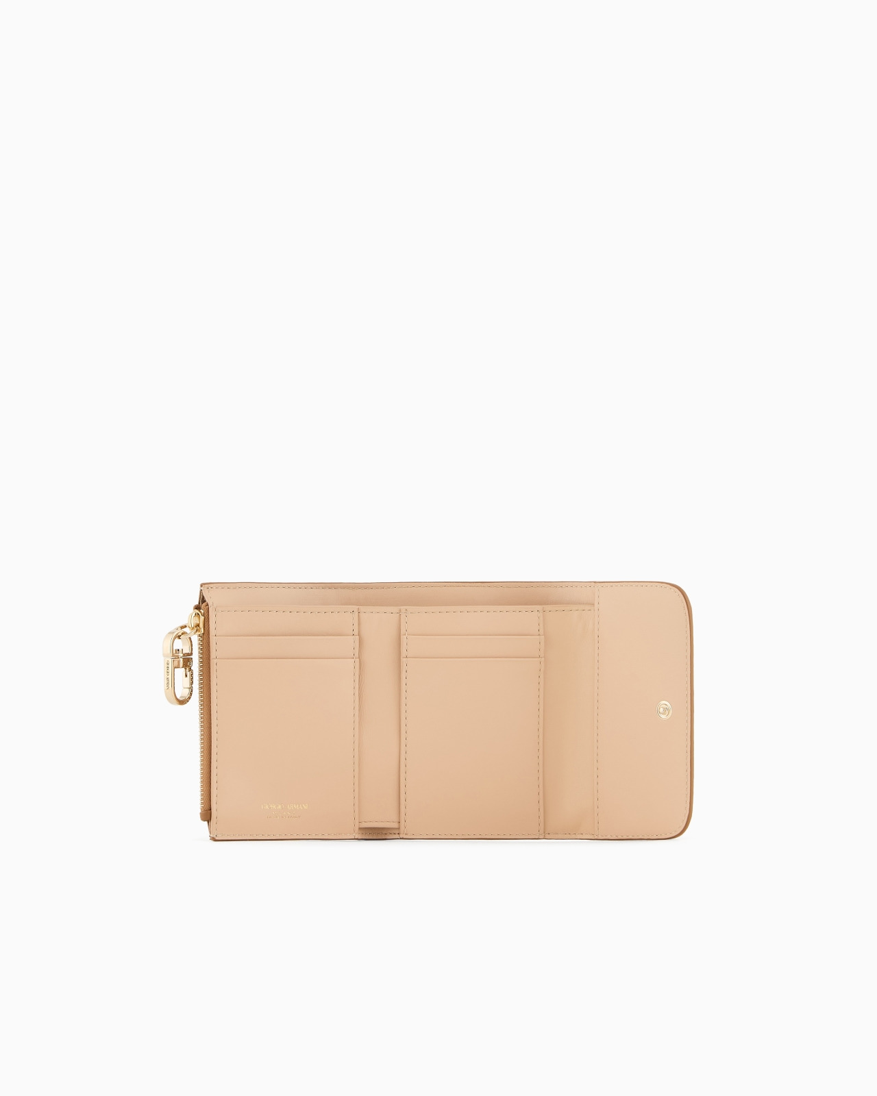 TRIFOLD WALLET IN PEBBLED CALFSKIN - 3