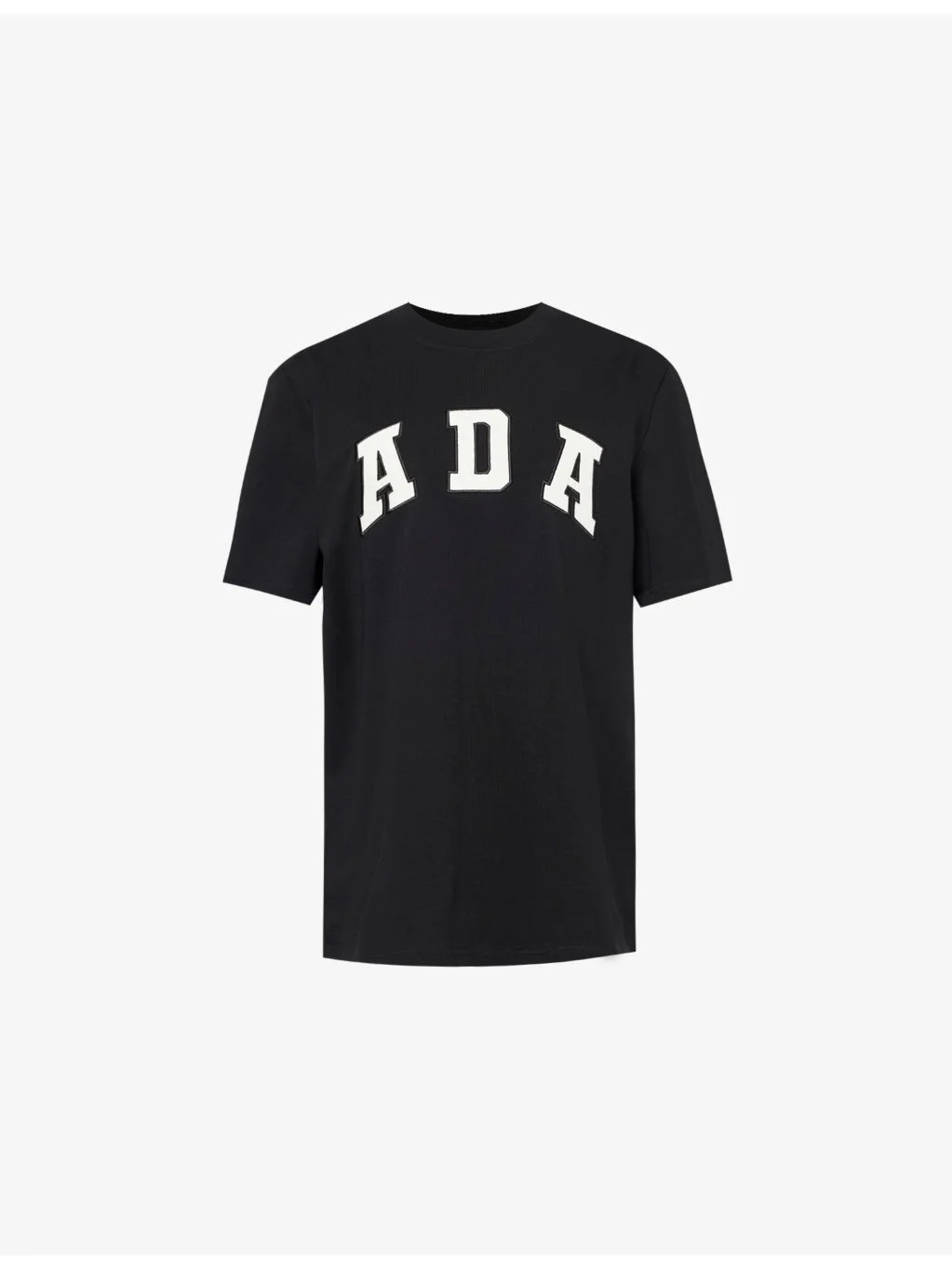 Logo-embroidered cotton-jersey T-shirt - 1