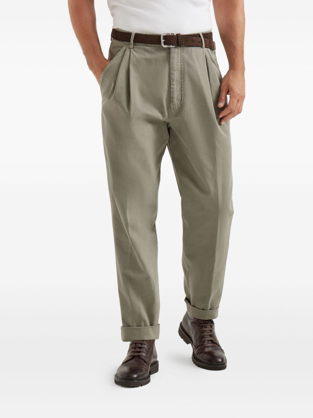 straight-leg trousers - 3