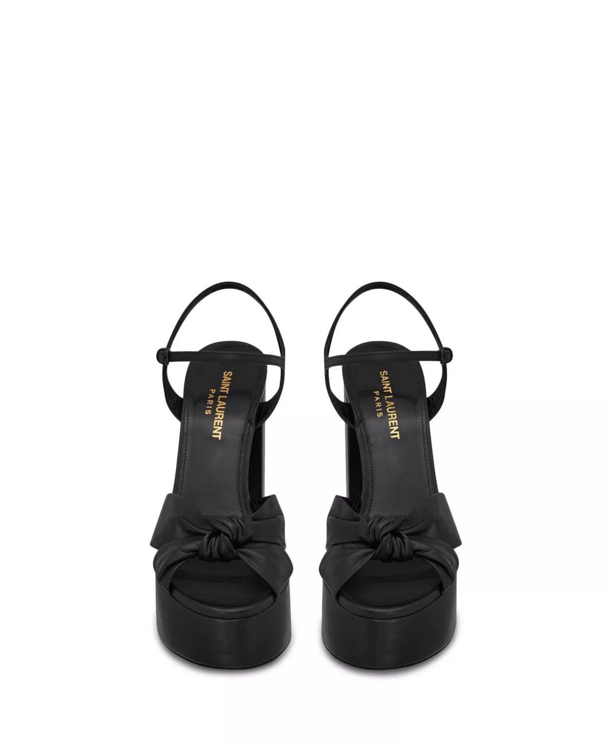 Bianca Platform Sandals in Smooth Leather - 3