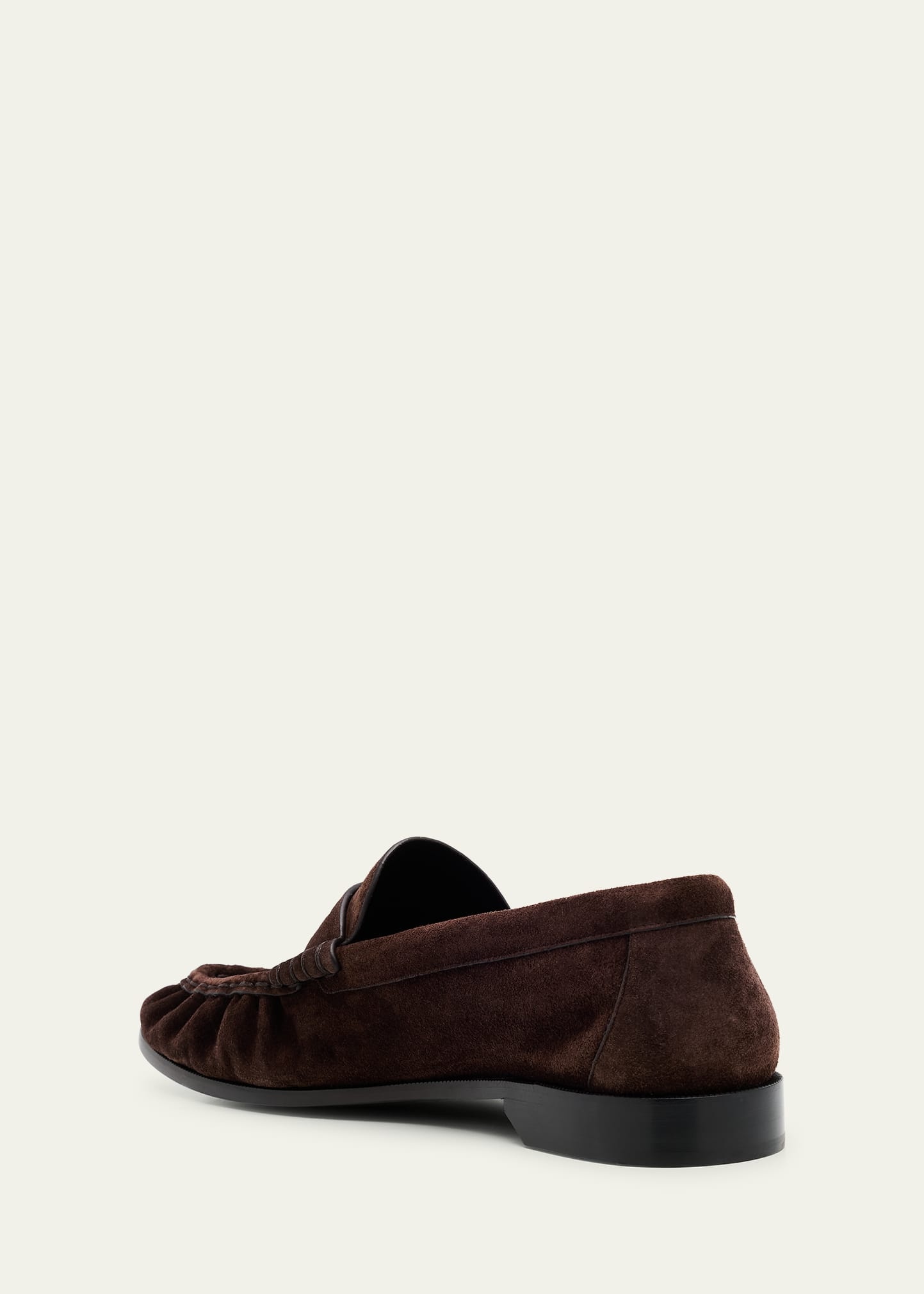 Men's Suede Cassandre Penny Loafers - 2