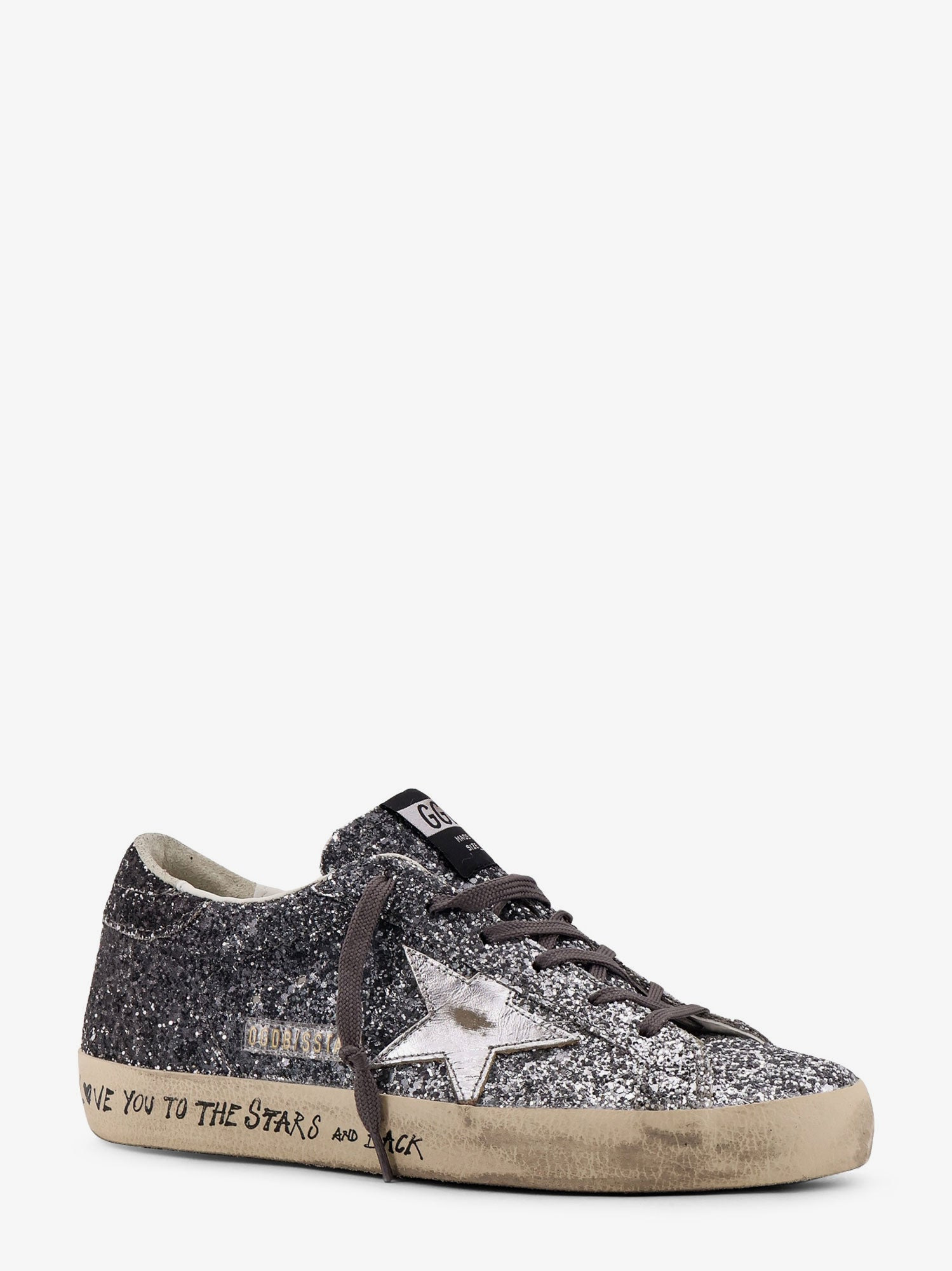 Super-Star Classic With List Low-Top Sneakers With Sequins - 2