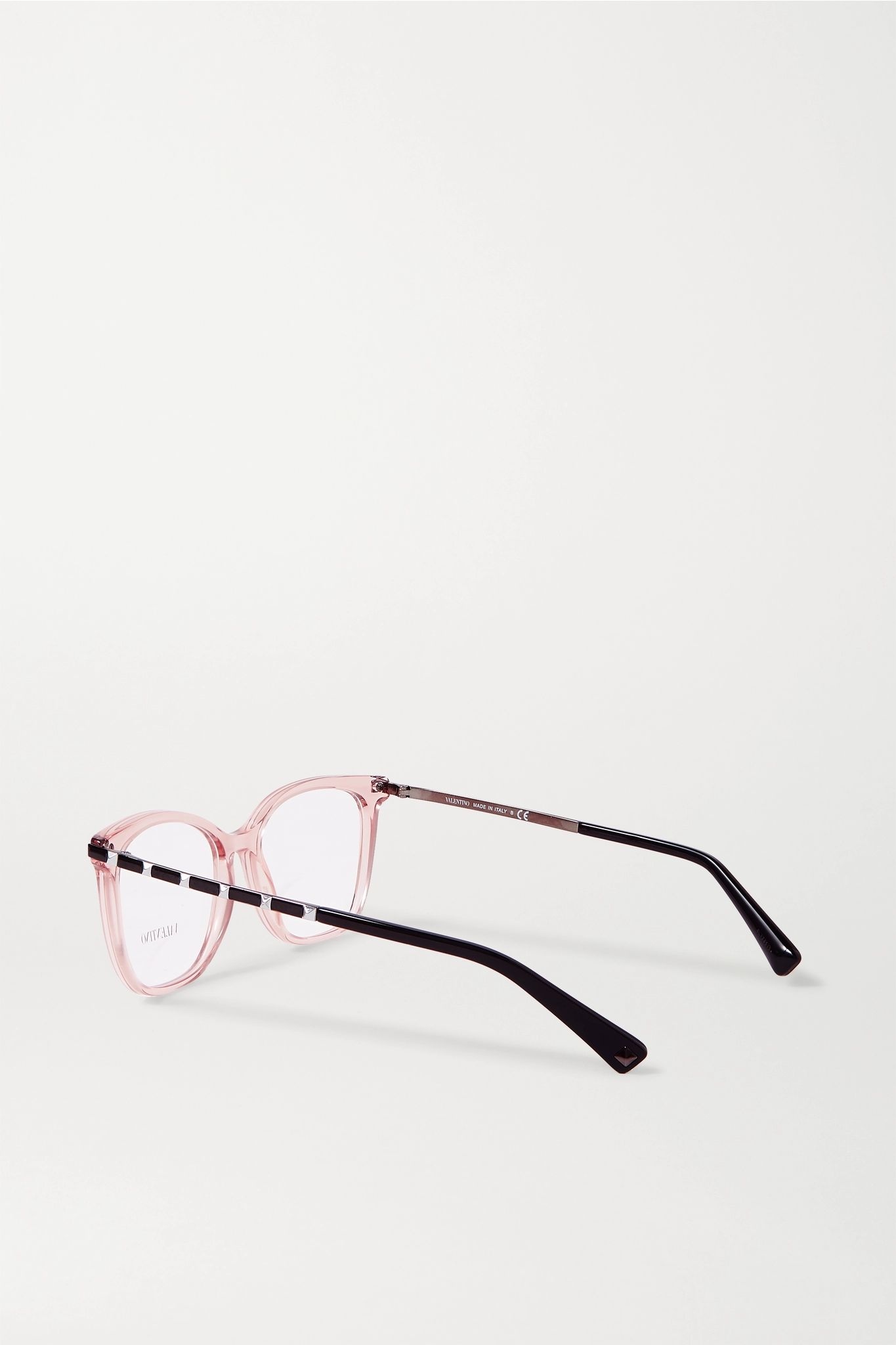 Valentino Garavani Rockstud square-frame acetate optical glasses - 3