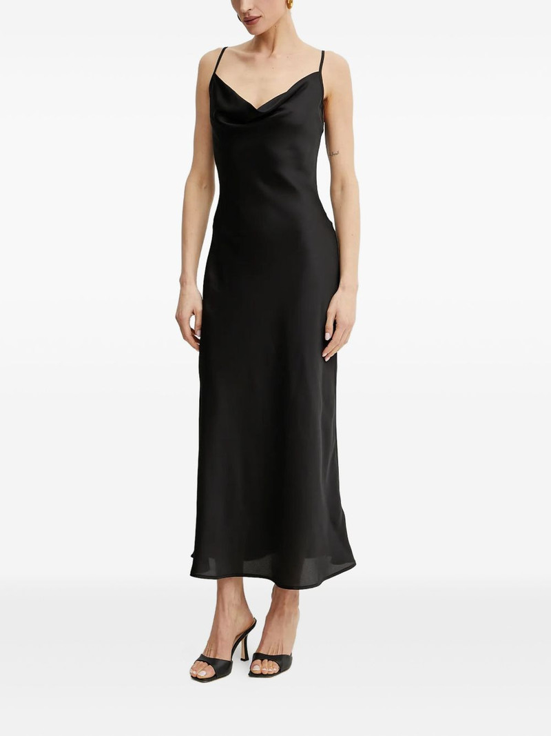 cowl-neck slip dress 1