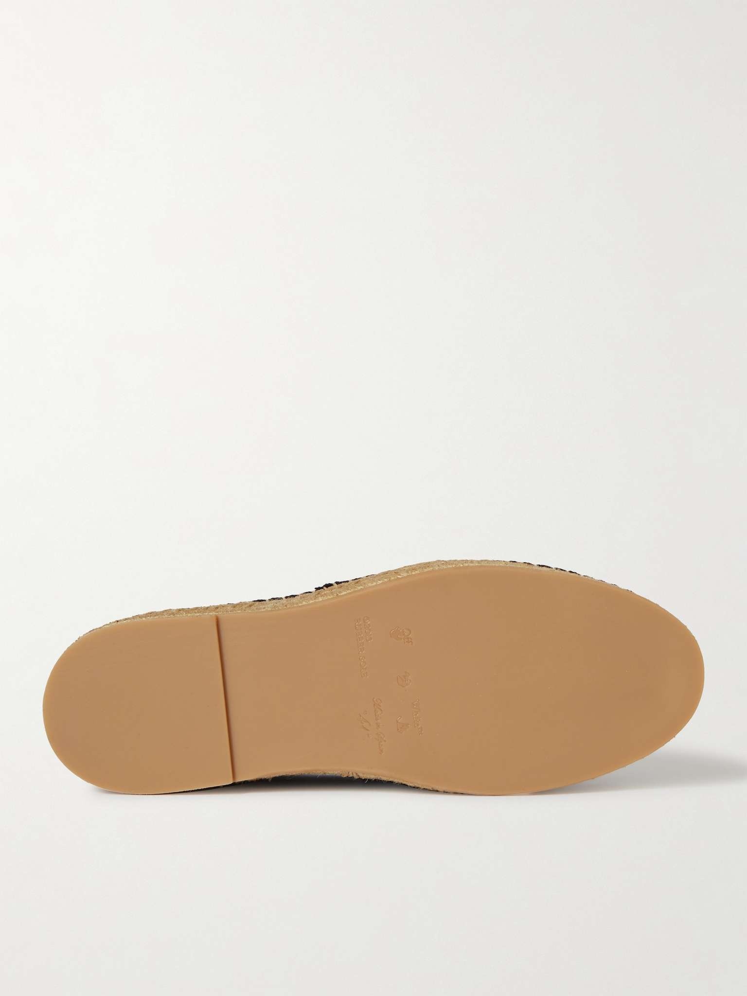 Logo-Embroidered Canvas Espadrilles - 7