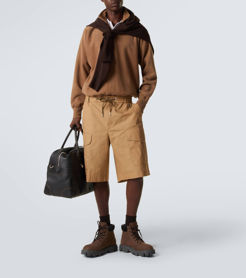 Moncler Cotton cargo shorts outlook