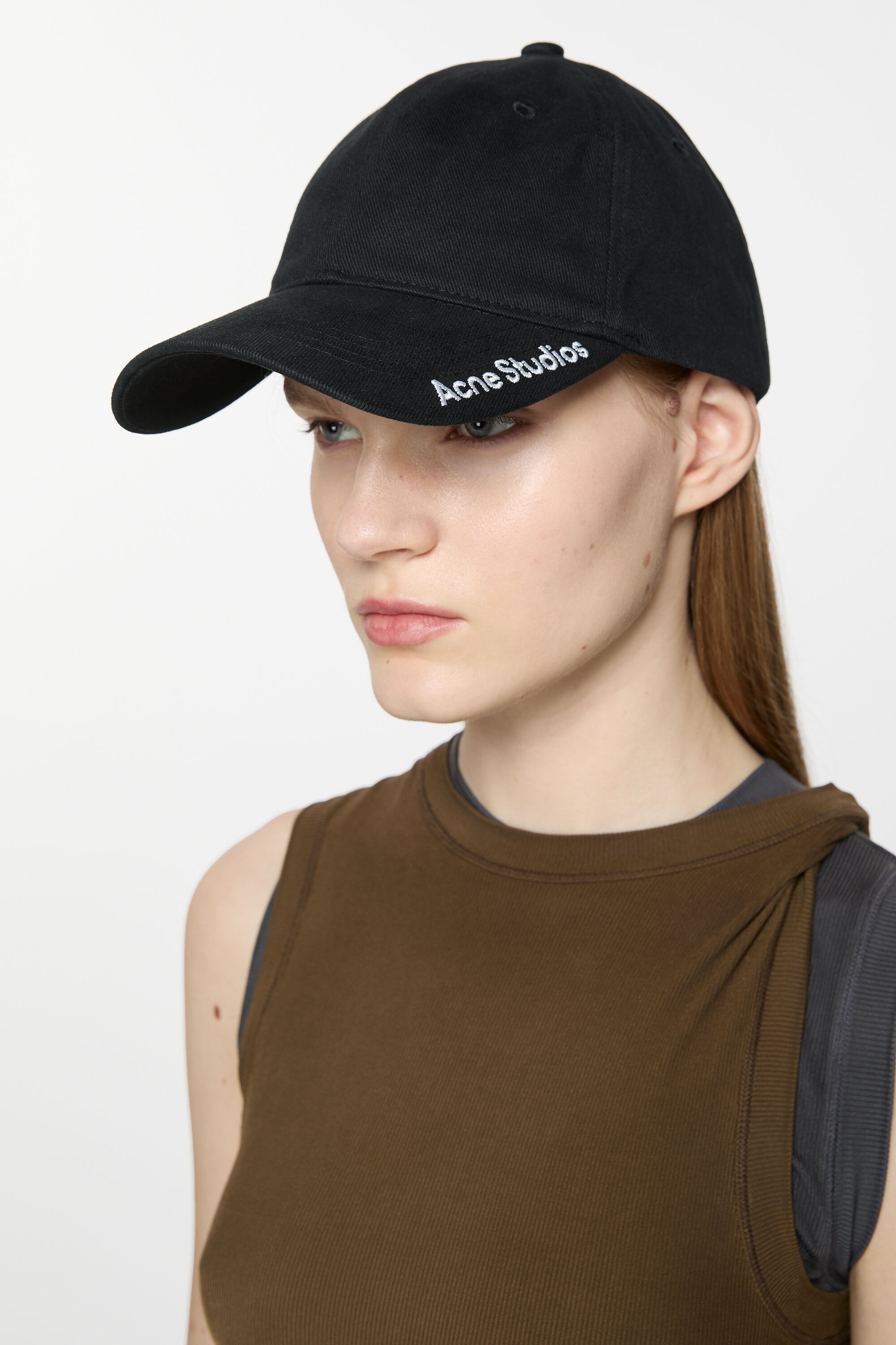 Twill logo cap - Black - 2